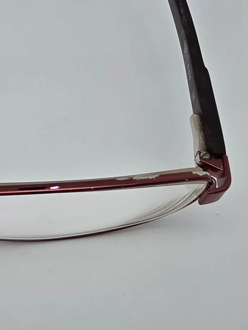 Diane Von Furstenberg DVF8003 641 Burgundy Eyeglasses Frame w Flexhinge and Case